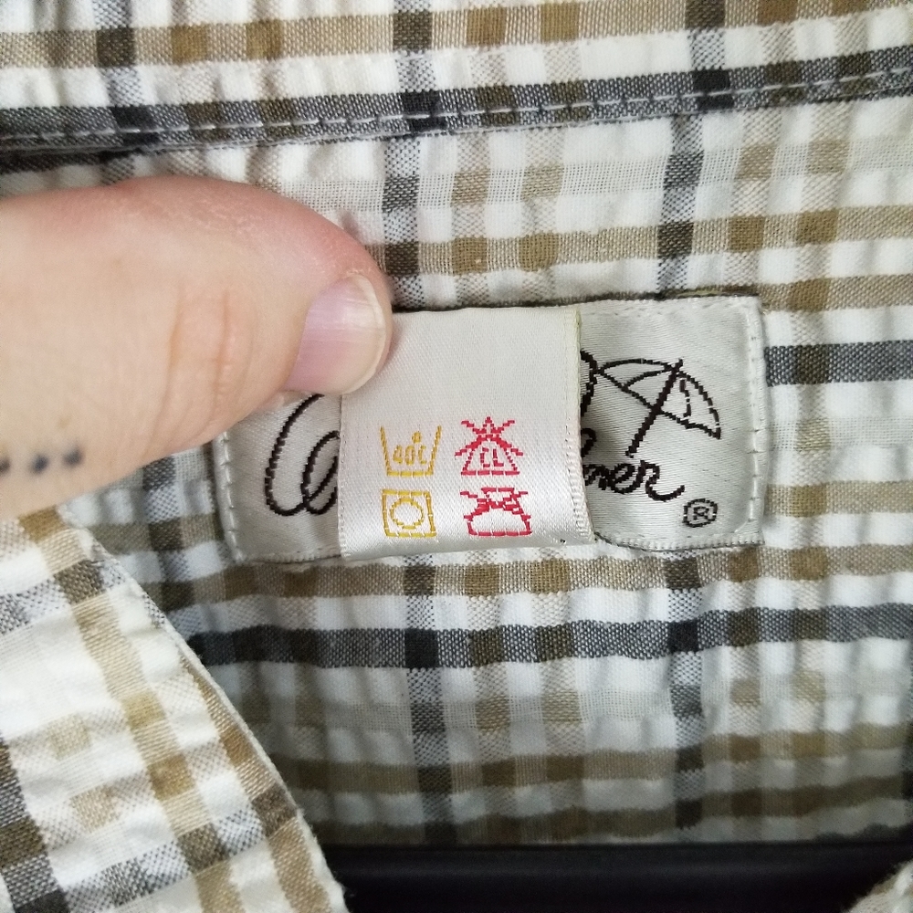 ARNOLD PALMER | short sleeved button down shirt - Picture 7 of 7